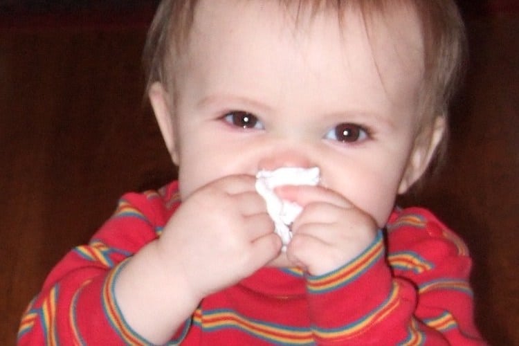 Teaching Children to Blow Their Nose